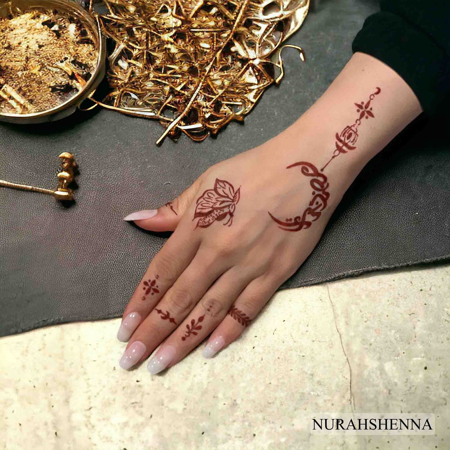 HENNA STENCIL - 055