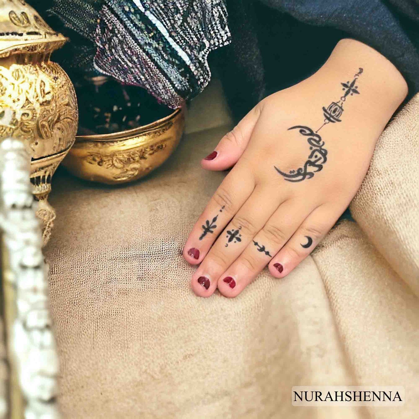 KIDS HENNA STENCIL - 066