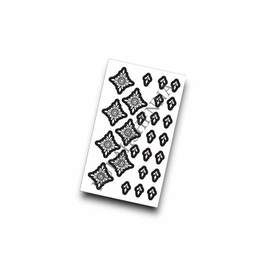 HENNA STENCIL - 084
