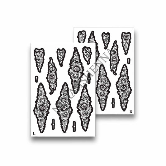 HENNA STENCIL - 086
