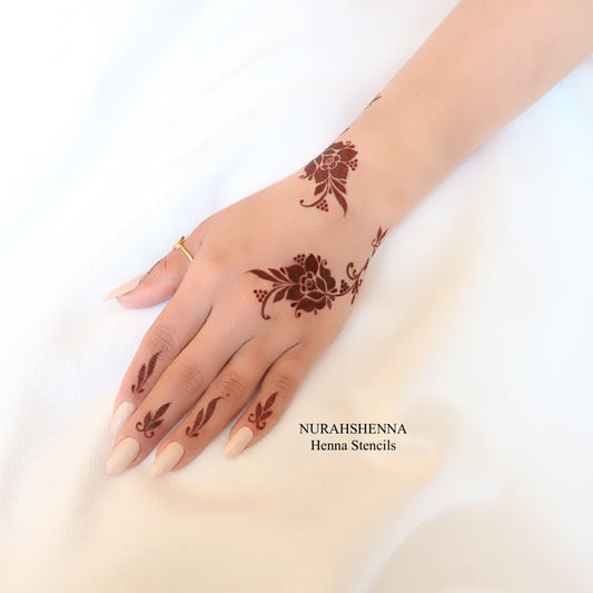KIDS HENNA STENCIL - 030