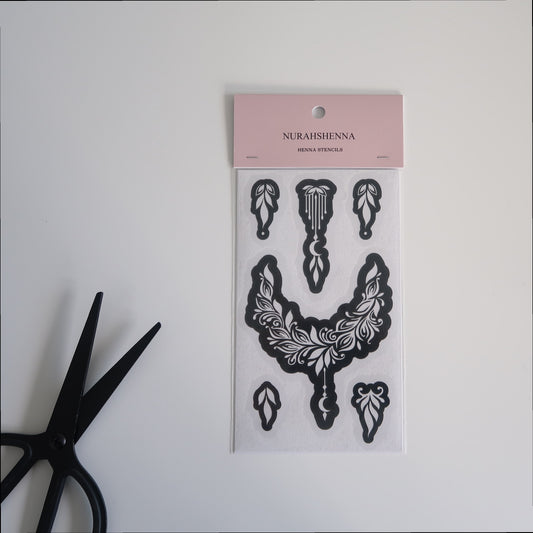 HENNA STENCIL - O37
