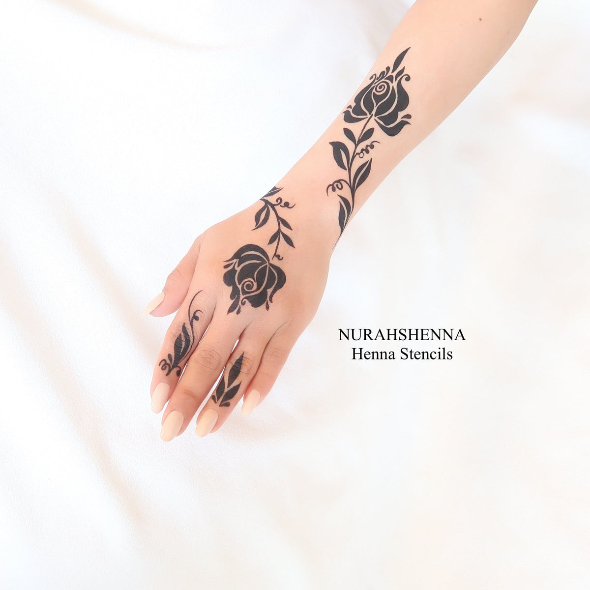 HENNA STENCIL - 040 – NURAHSHENNA
