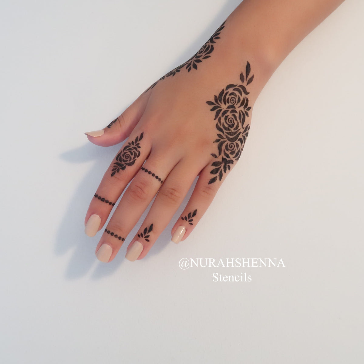 HENNA STENCIL - 040 – NURAHSHENNA