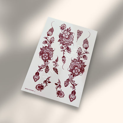 HENNA-STYLE TATTOO - 013