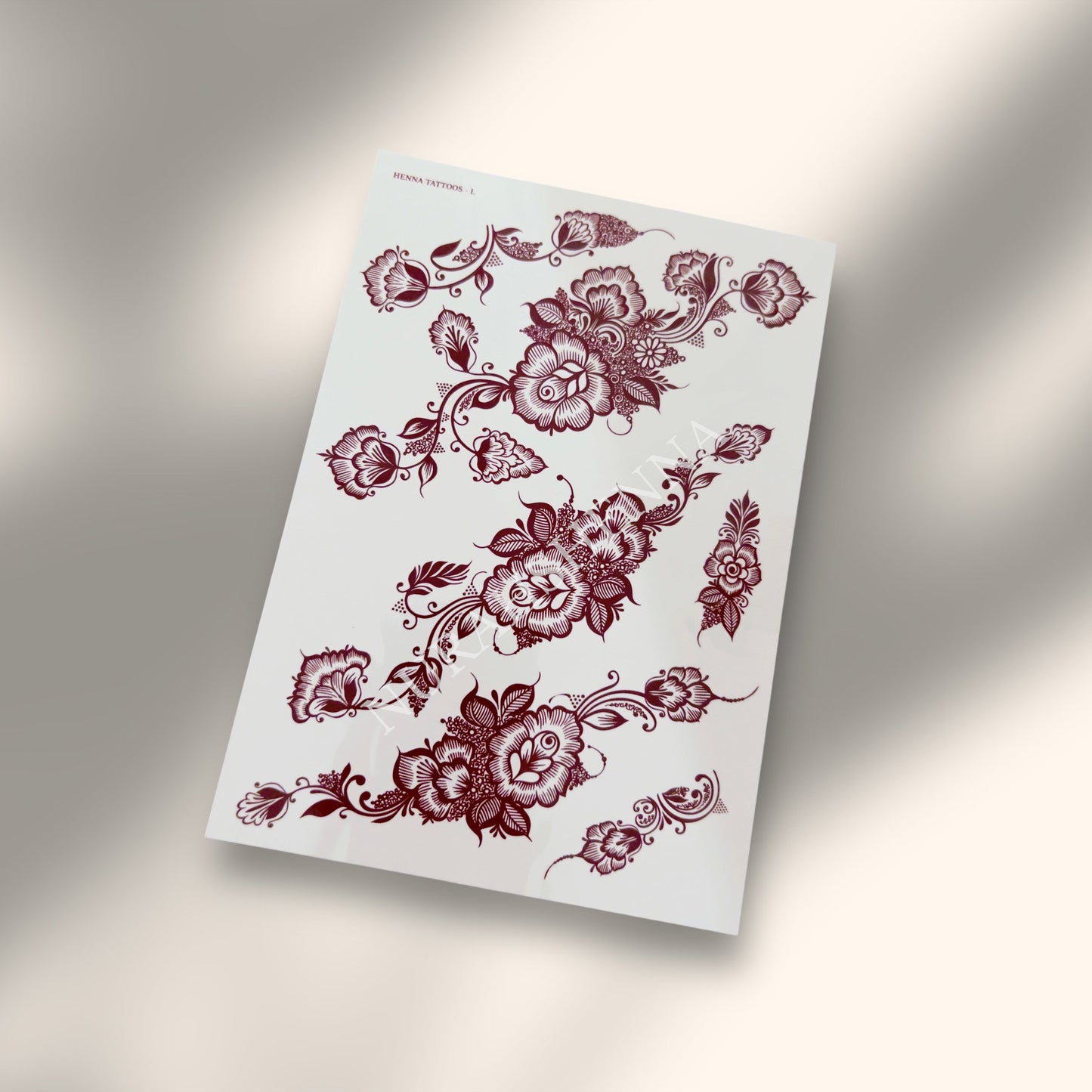 HENNA-STYLE TATTOO - 016