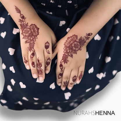 HENNA-STYLE TATTOO - 018 KIDS
