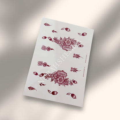 HENNA-STYLE TATTOO - 018 KIDS