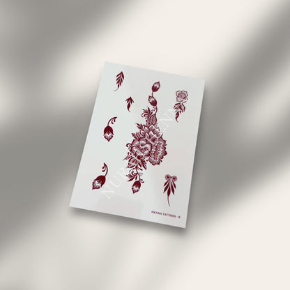 HENNA-STYLE TATTOO - 018 KIDS