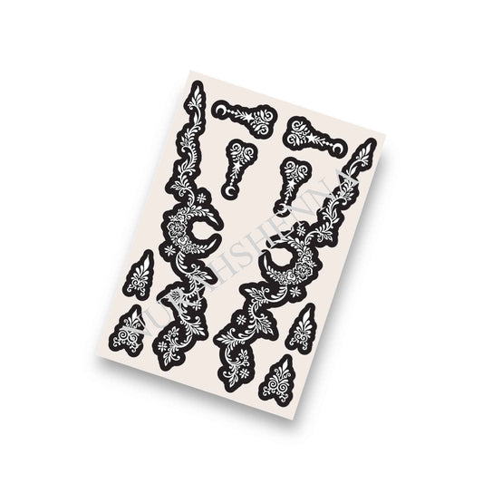 HENNA STENCIL - 053