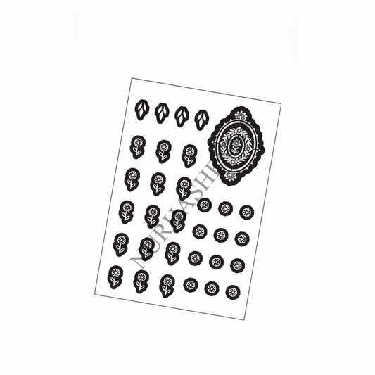 HENNA STENCIL - 087
