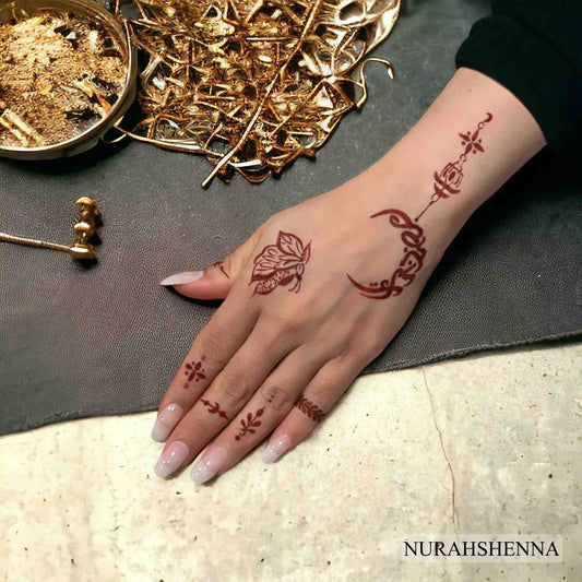 HENNA STENCIL - 055