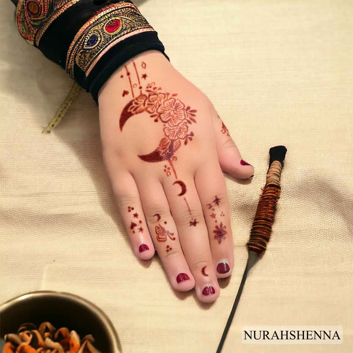 KIDS HENNA STENCIL - 067