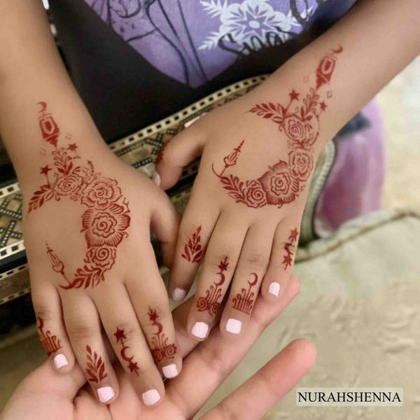 KIDS HENNA STENCIL - 070