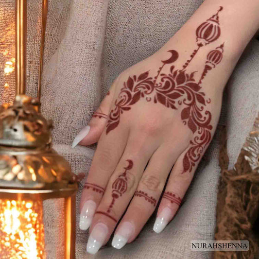 HENNA STENCIL - 058