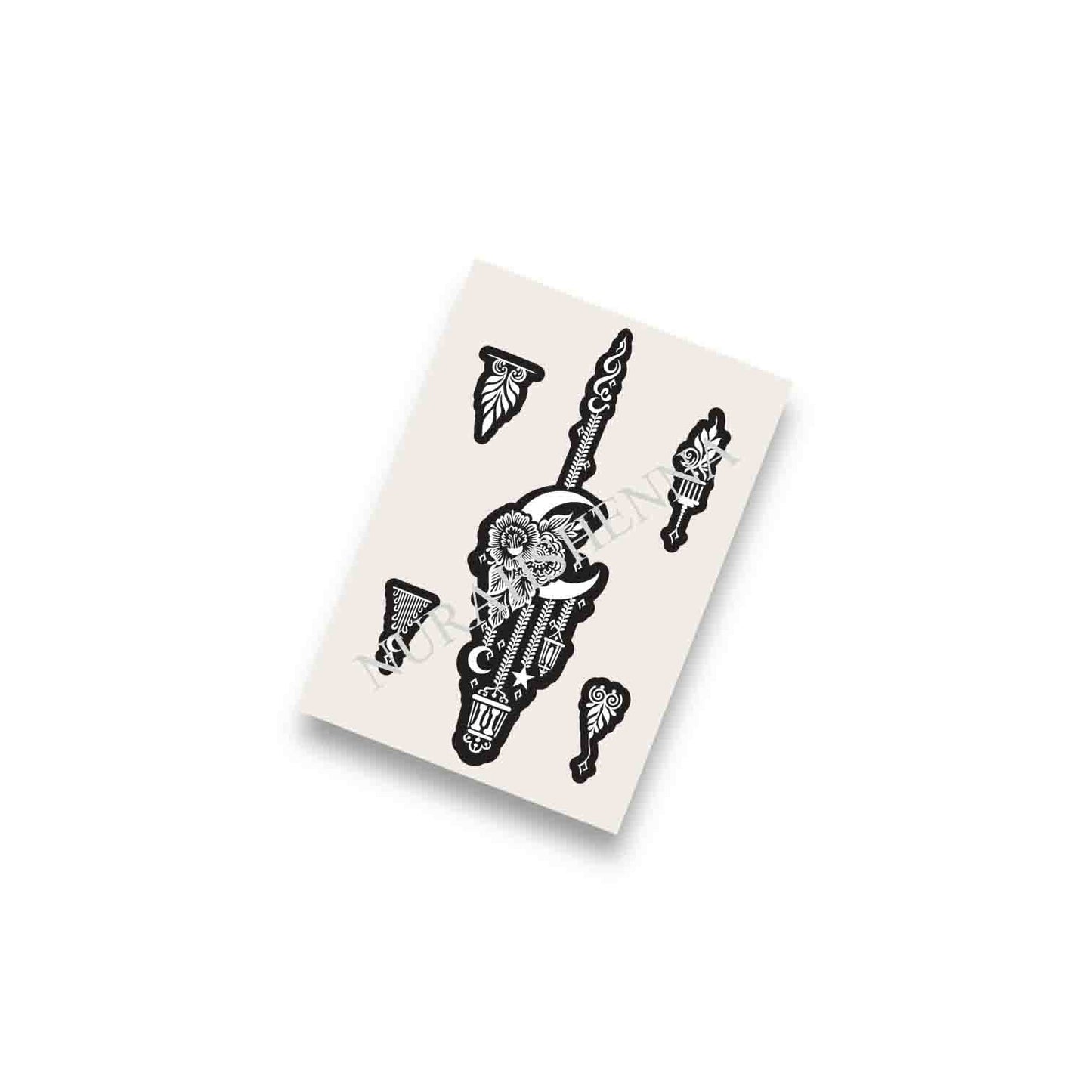 HENNA STENCIL - 059