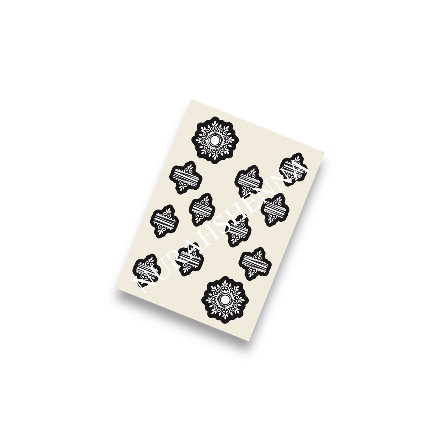 HENNA STENCIL - 077