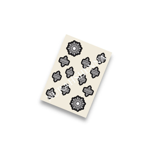 HENNA STENCIL - 077