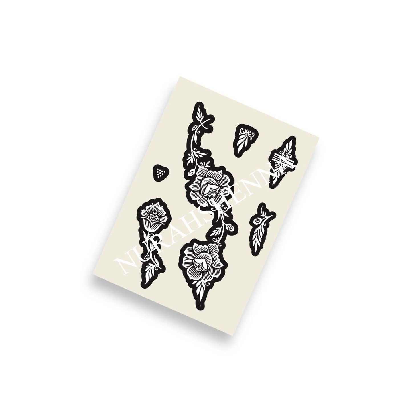 HENNA STENCIL - 074