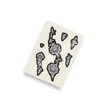 HENNA STENCIL - 074