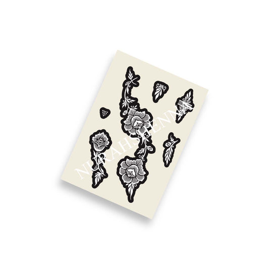 HENNA STENCIL - 074