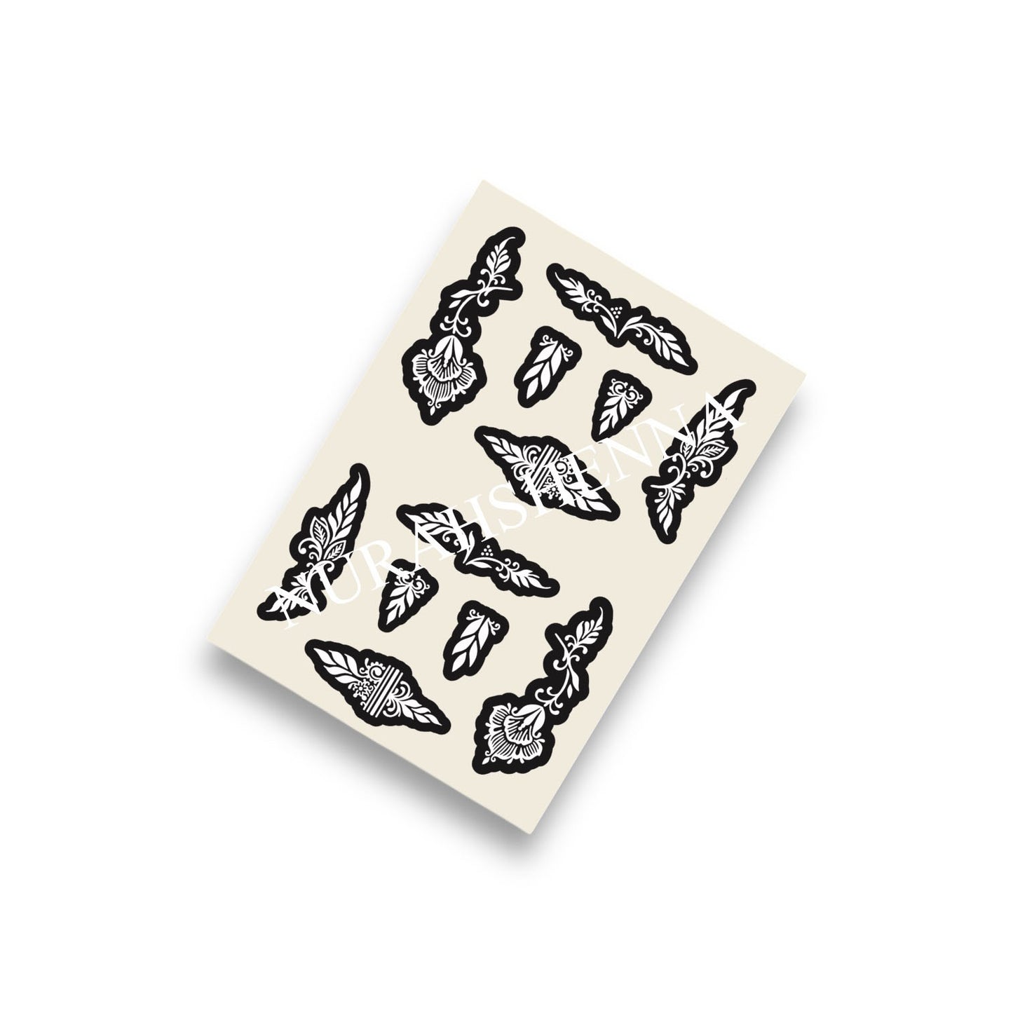 HENNA STENCIL - 076