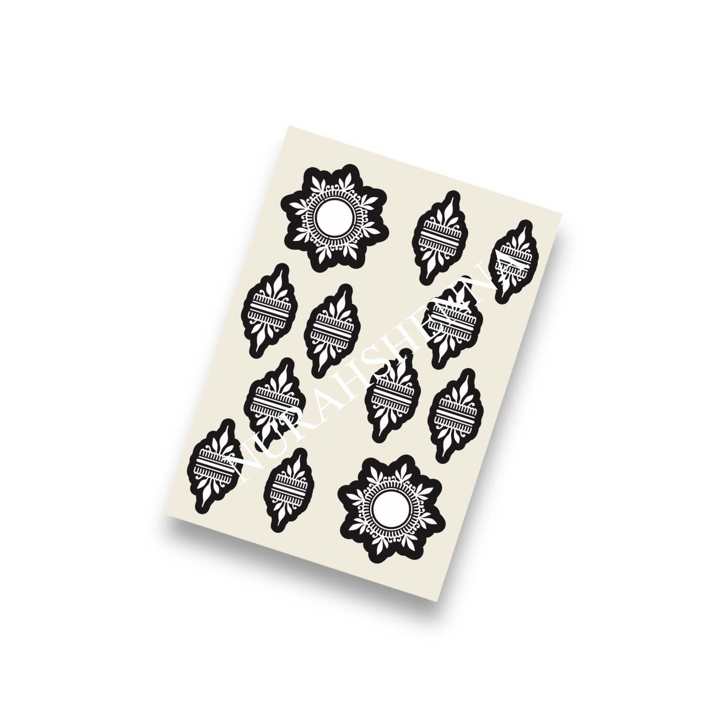 HENNA STENCIL - 075