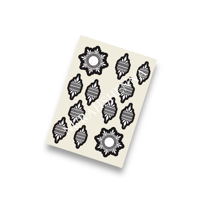 HENNA STENCIL - 075