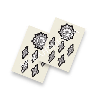 HENNA STENCIL - 071