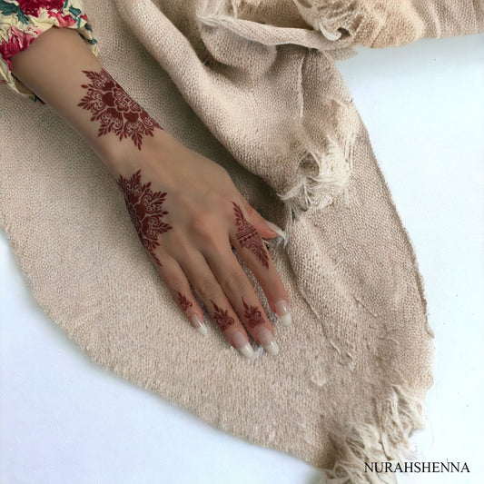 HENNA STENCIL - 078