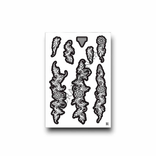 HENNA STENCIL - 085