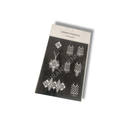 LACE HENNA STENCIL - 024