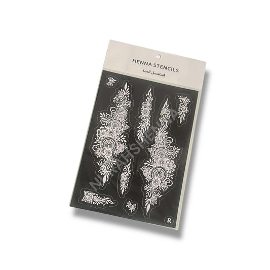 LACE HENNA STENCIL - 023