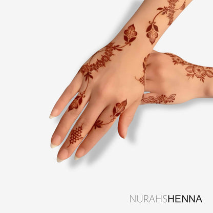 LACE HENNA STENCIL - 002