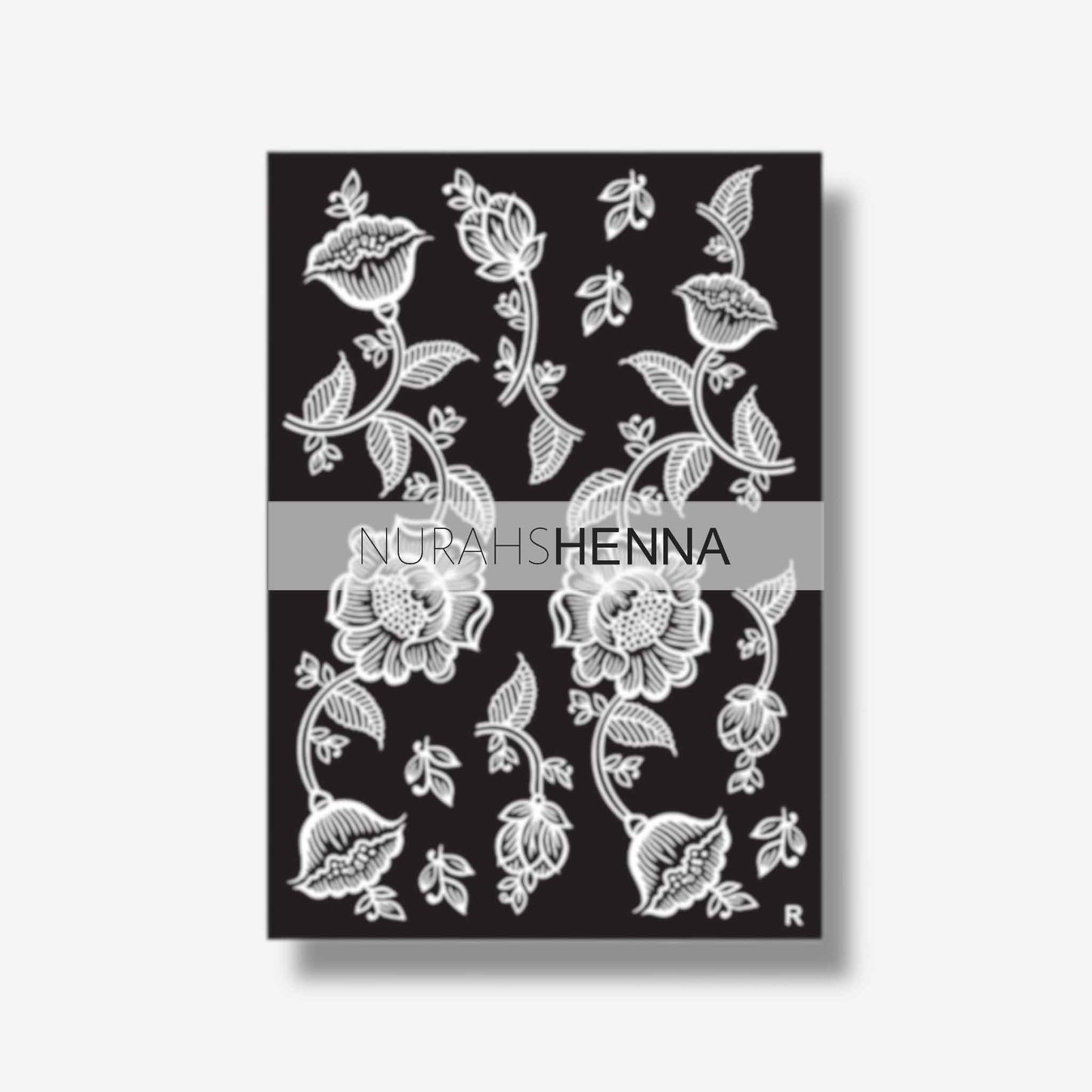 LACE HENNA STENCIL - 018