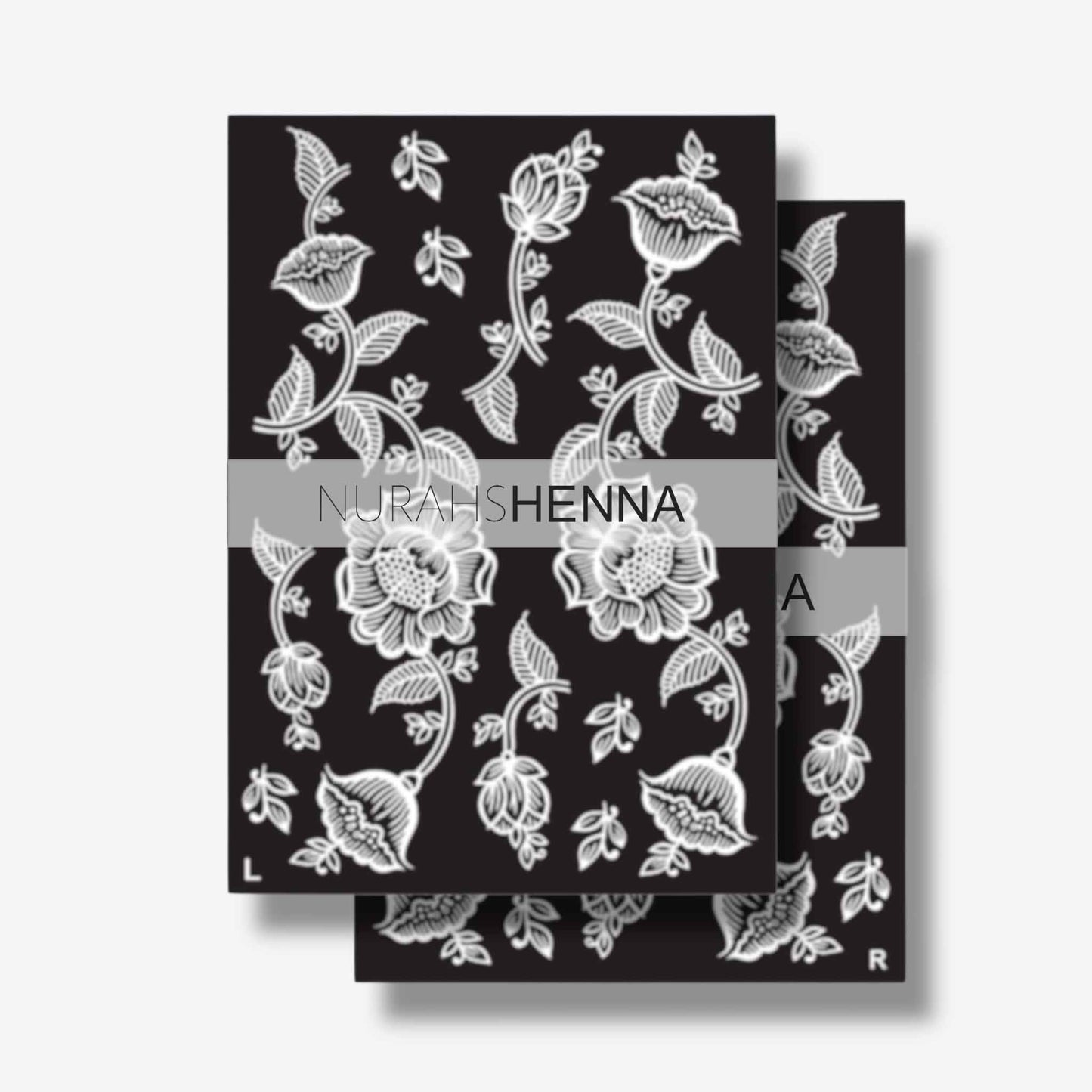 LACE HENNA STENCIL - 018