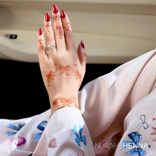 LACE HENNA STENCIL - 016