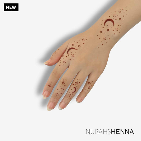 LACE HENNA STENCIL - 030