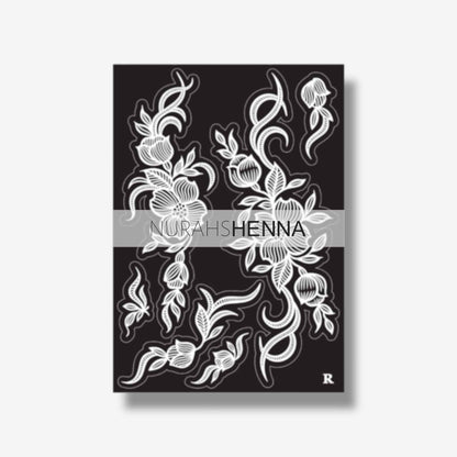 LACE HENNA STENCIL - 026