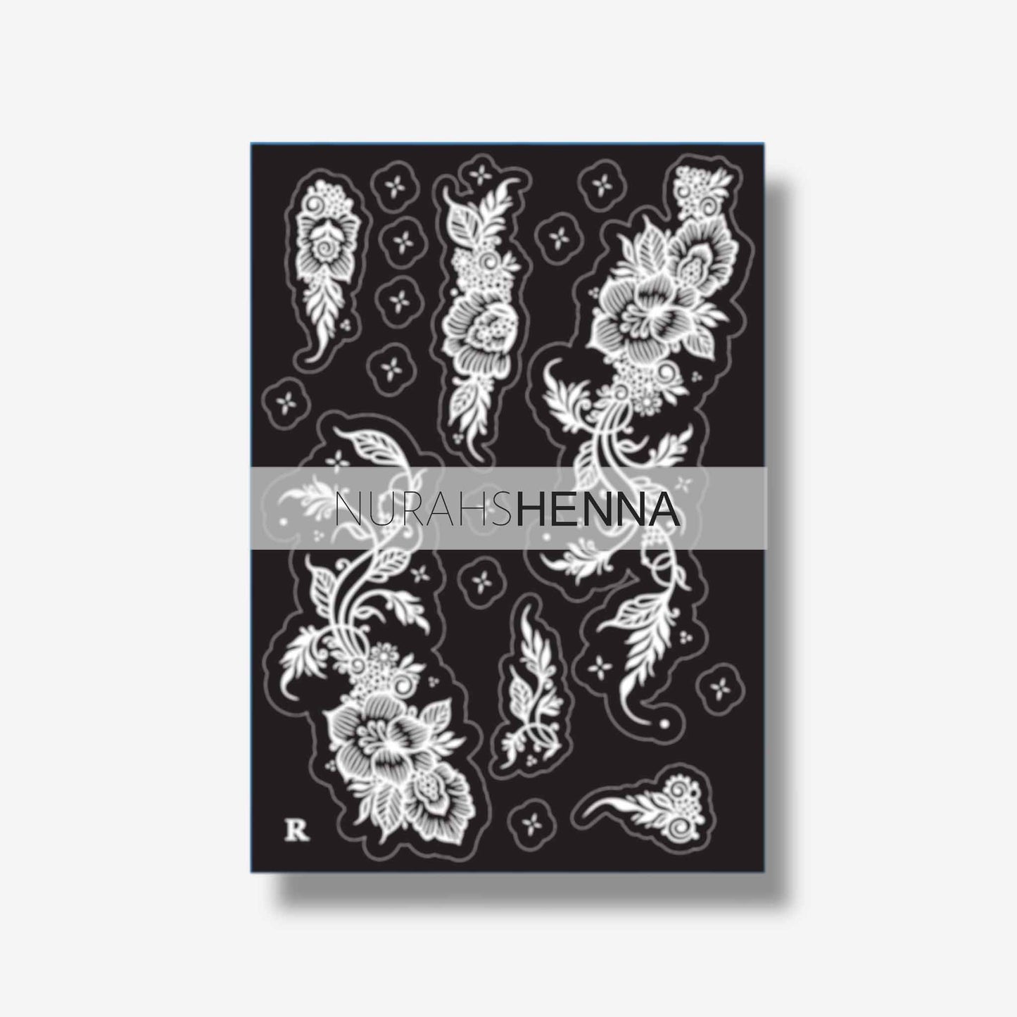 LACE HENNA STENCIL - 029