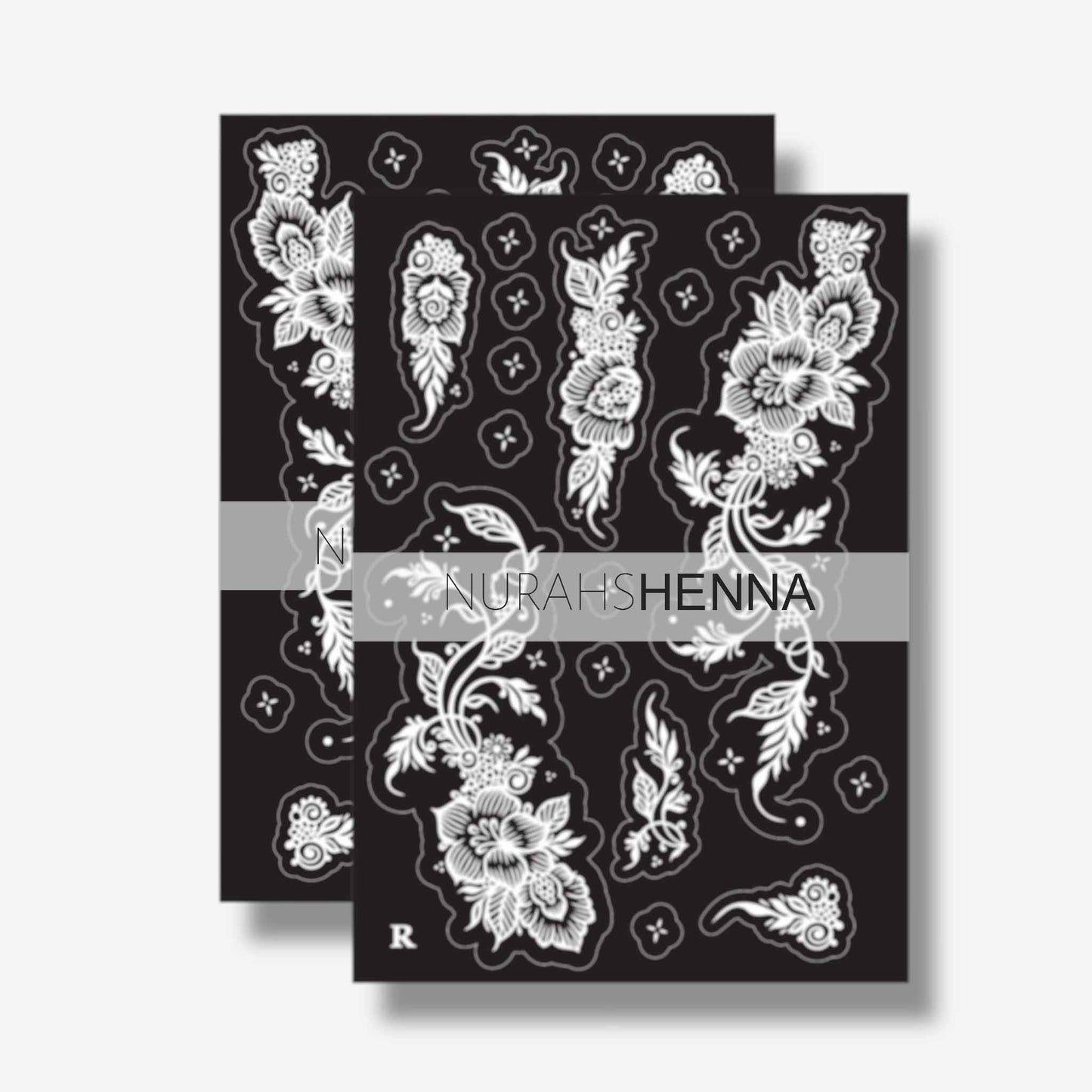 LACE HENNA STENCIL - 029