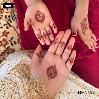 LACE HENNA STENCIL - 031