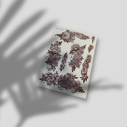 HENNA-STYLE TATTOO - 002