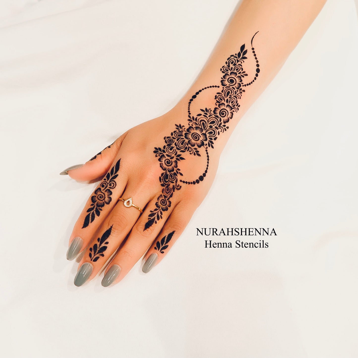 HENNA STENCIL - 027