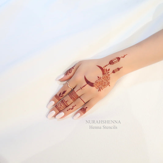 HENNA STENCIL - 034