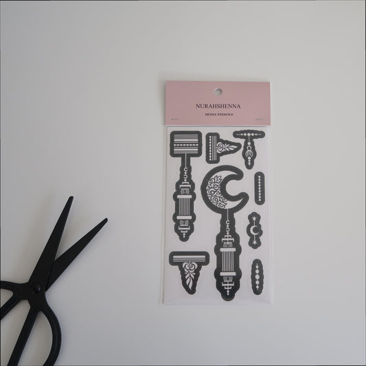 HENNA STENCIL - 035