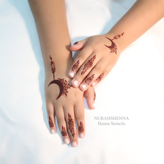KIDS HENNA STENCIL - 038