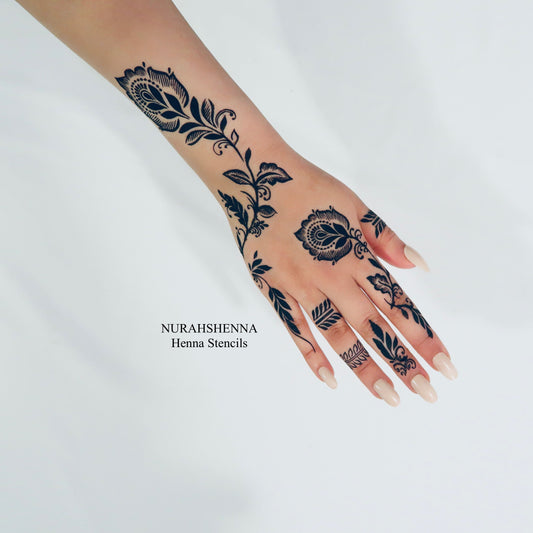 HENNA STENCIL - 020