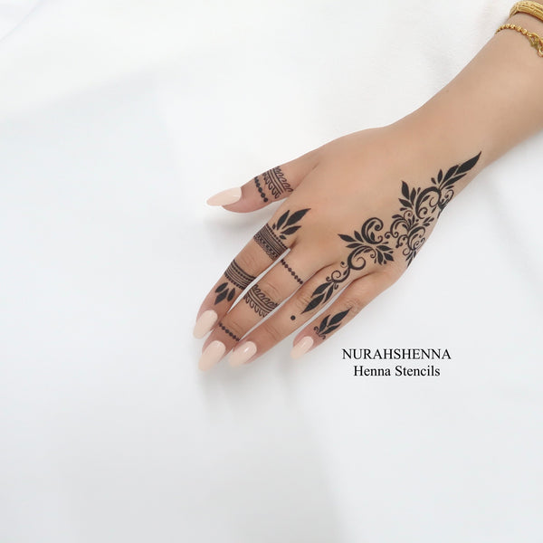 HENNA STENCIL - 025