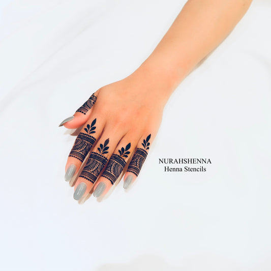 HENNA STENCIL - 026